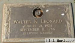 Walter K Leonard