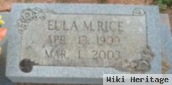 Eula Mae Lord Rice