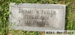 Thomas W. Taylor