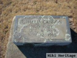 Nellie Ophelia Hancock Cannon Hornsby