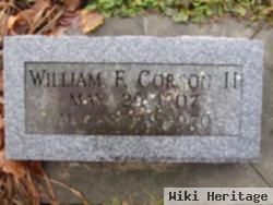 William F Corson, Ii