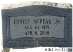 Sgt Ernest Mcpeak, Jr