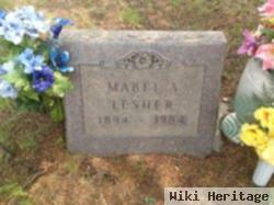 Mabel A Scott Lesher