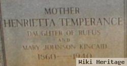 Henrietta Temperance Kincaid Edmonson