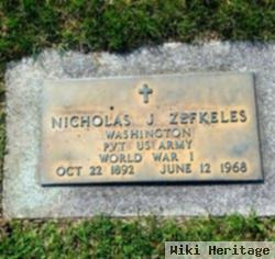 Nicholas J Zefkeles