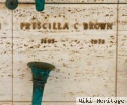 Priscilla C Brown