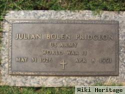 Julian "red" Bolen Pridgeon