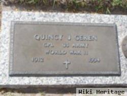 Quincy J Geren