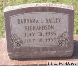 Barbara E. Bailey Richardson