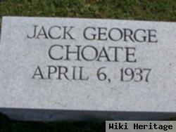 Jack George Choate