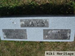 Hiram E Hays