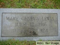 Mary Geneva Lewis