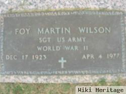 Foy Martin Wilson