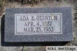 Ada E Moore Quinton