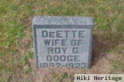 Deette Morrison Dodge