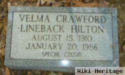 Velma Crawford Lineback Hilton