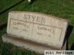 Thomas L Styer