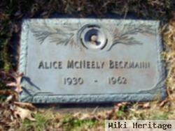 Alice Mcneely Beckman