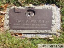 Paul A. Wilson