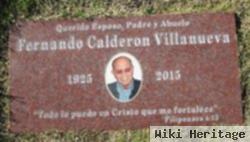 Fernando Calderon Villanuevo