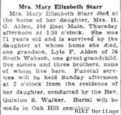 Mary Elizabeth Elder Starr