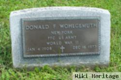 Pfc Donald F Wohlgemuth