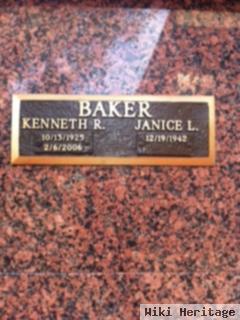 Kenneth R Baker