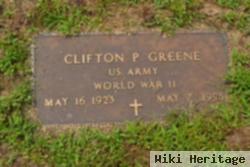 Clifton P Greene