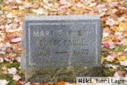 Mary E Farley