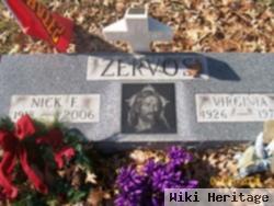 Nick Frank Zervos, Sr