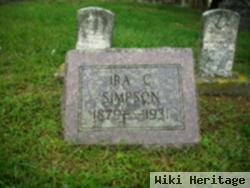 Ira C Simpson