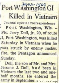 Pfc Jerome Doll, Jr