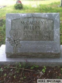 Mccauley "cap" Pulley