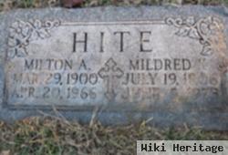 Mildred K Hite