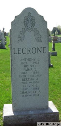 Chauncey A. Lecrone