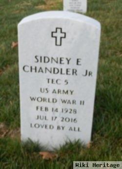 Sidney E Chandler, Jr