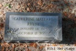 Catherine Mallard Rhyne