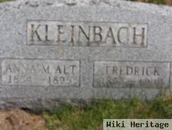 Anna M Alt Kleinbach