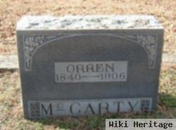 Orren Mccarty