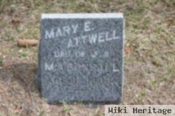 Mary E. Bonsall Attwell