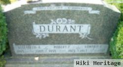 Robert E Durant