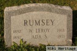 W Leroy Rumsey