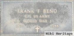 Frank F Beno