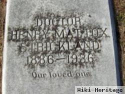 Dr Henry Mattox Strickland