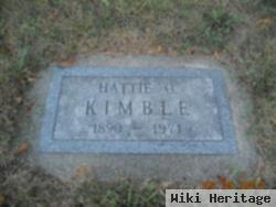 Hattie O. Kimble