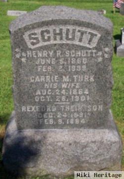 Henry R Schutt