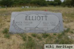 Mack Taylor Elliott, Sr