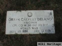 Orrin Calvert Delano