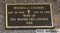 Wanda L Loomis