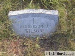 Henderson J. Wilson